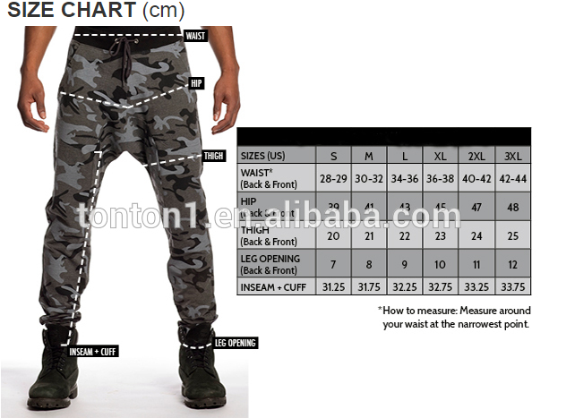 Tamanho da calça jogger.png
