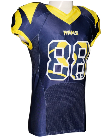 Grandes camisetas profissionais de futebol americano